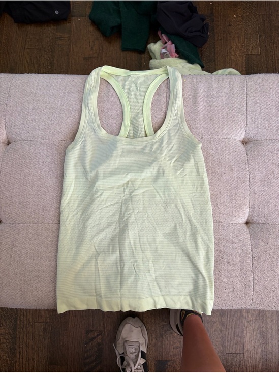 lululemon athletica Tops - lululemon athletica Light Lime Racerback Tank